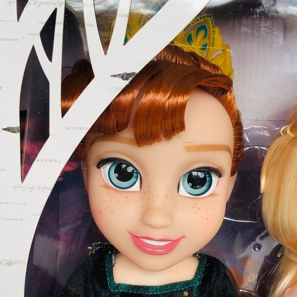 Frozen II Queen Anna & Elsa The Snow Queen Adventure Dolls 2 Pack New in Box - Picture 14 of 16